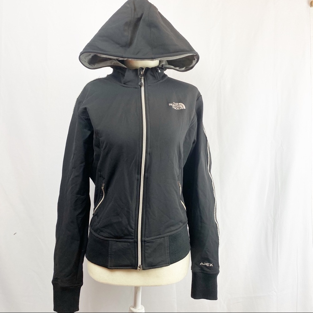 The North Face Jacket Apex Hooded Zip Pockets